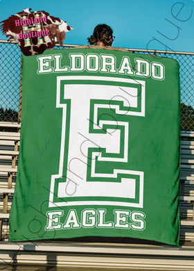 ELDORADO EAGLES BLANKET (pre-order) must order by 10/23
