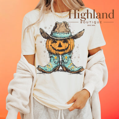 PUMPKIN PATCH IN BOOTS