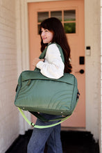 Load image into Gallery viewer, OLIVE PUFFER DUFFLE (READY TO SHIP OR PICK UP)