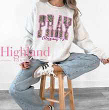 Load image into Gallery viewer, CAMO BIBLE VERSE SWEATSHIRT