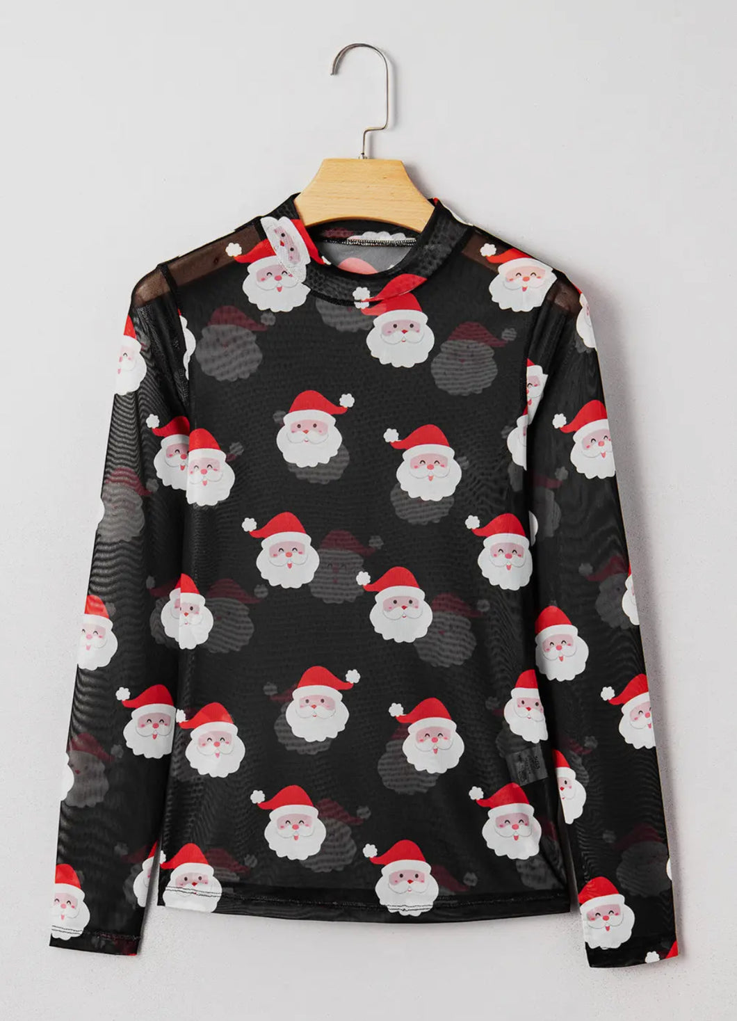SANTA MESH TOP (READY TO SHIP OR PICK UP)
