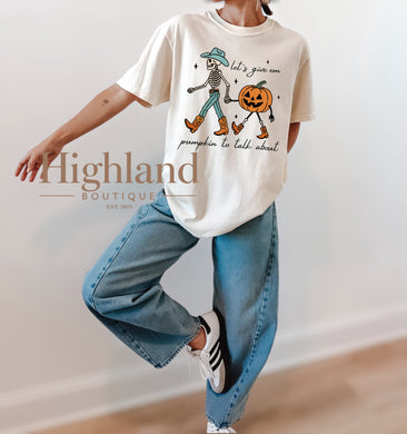 LET’S GIVE THEM PUMPKIN TO TALK ABOUT
