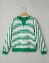 Load image into Gallery viewer, STRIPED GREEN TOP (IN STOCK READY TO SHIP OR PICK UP)