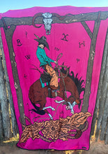 Load image into Gallery viewer, ROSETTE RODEO BLANKET (READY TO PICK UP OR SHIP)
