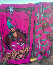 Load image into Gallery viewer, ROSETTE RODEO BLANKET (READY TO PICK UP OR SHIP)
