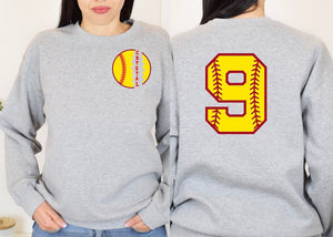 PERSONALIZED SOFTBALL