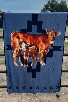PATCHWORK PASTURE BLANKET (READY TO SHIP OR PICKUP)