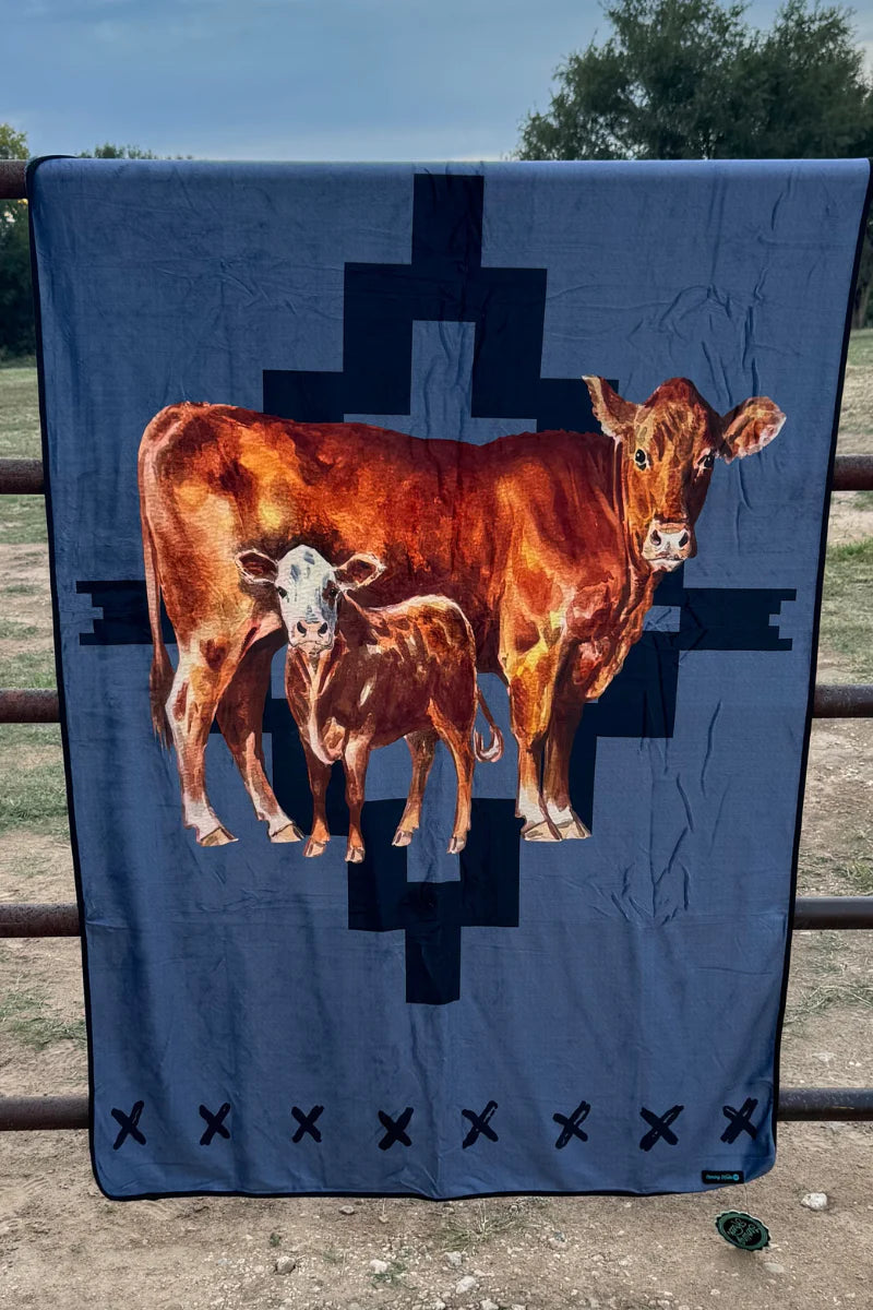 PATCHWORK PASTURE BLANKET (READY TO SHIP OR PICKUP)