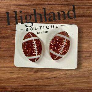 FOOTBALL STUDS (READY TO SHIP OR PICK UP)