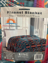 Load image into Gallery viewer, KING SIZE FLEECE BLANKET (CLOSING ORDER 9/25)