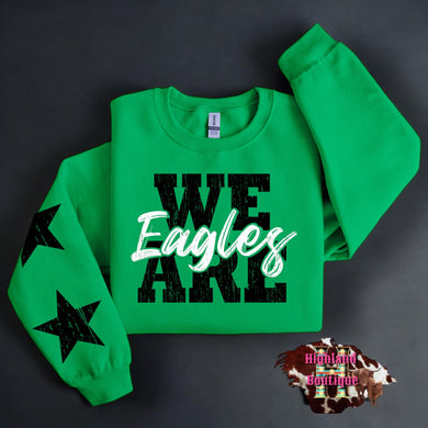 WE ARE EAGLES SWEATSHIRT (GREEN)