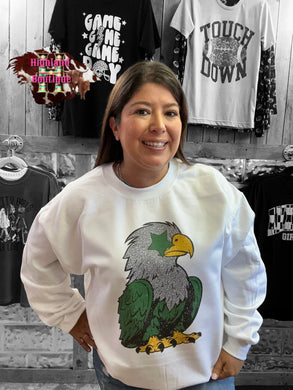 GLITTER EAGLE SWEATSHIRT