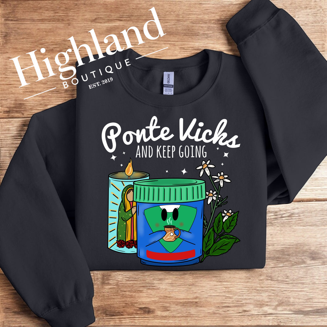 PONTE VICKS SWEATSHIRT