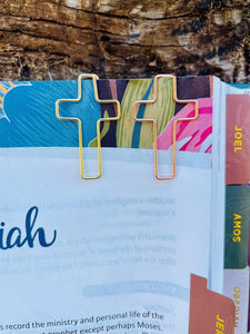 CROSS BOOKMARK CLIPS