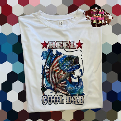 REEL COOL DAD TEE