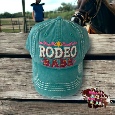 RODEO BABE CAP (TURQUOISE)