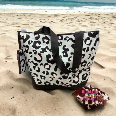 LEOPARD TOTE BAG