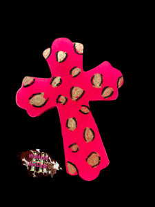 NEON PINK CROSS FRESHIE (pink scent)