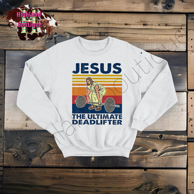 JESUS THE ULTIMATE DEADLIFTER (pre-order)