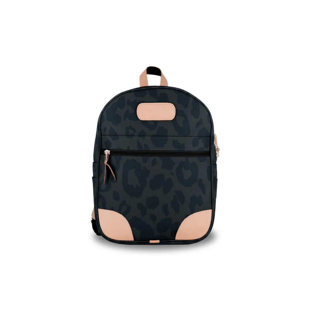 JON HART REGULAR BACKPACK (DARK LEOPARD COATED CANVAS)