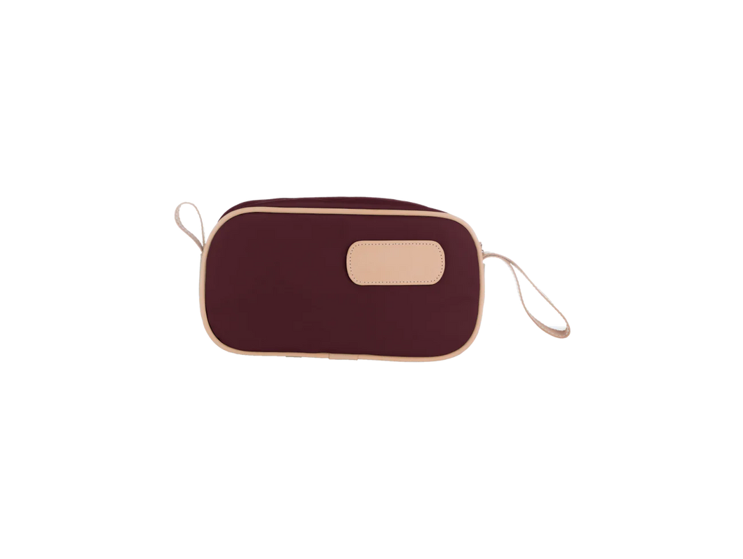 SHAVE KIT (BURGUNDY COATED CANVAS)