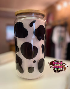 COW PRINT TUMBLER