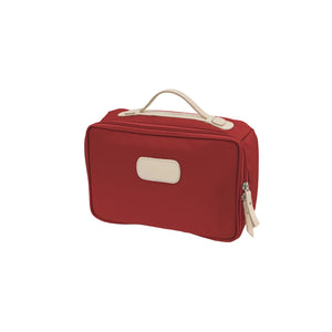 LARGE TRAVEL KIT (RED COATED CANVAS)