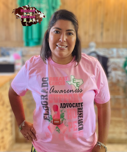 EAGLES BREAST CANCER AWARENESS TEE