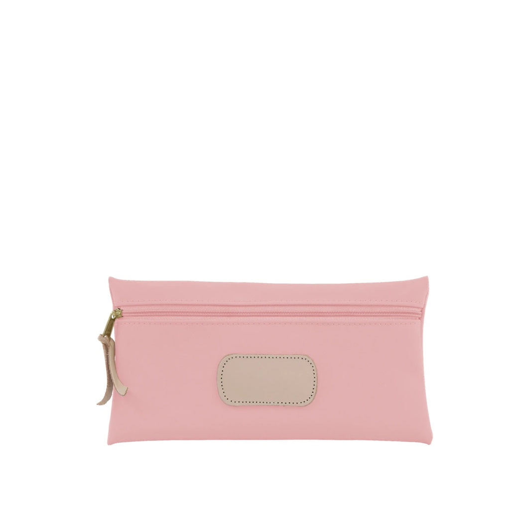 LARGE POUCH (ROSE COATED CANVAS)