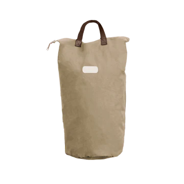 LARGE LAUNDRY BAG (KHAKI CANVAS)