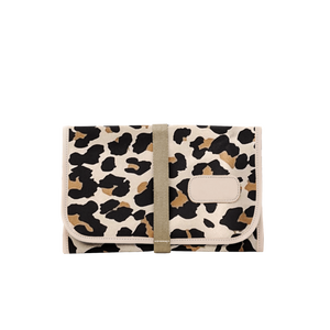 JADYN'S LEOPARD ROLL UP ORGANIZER