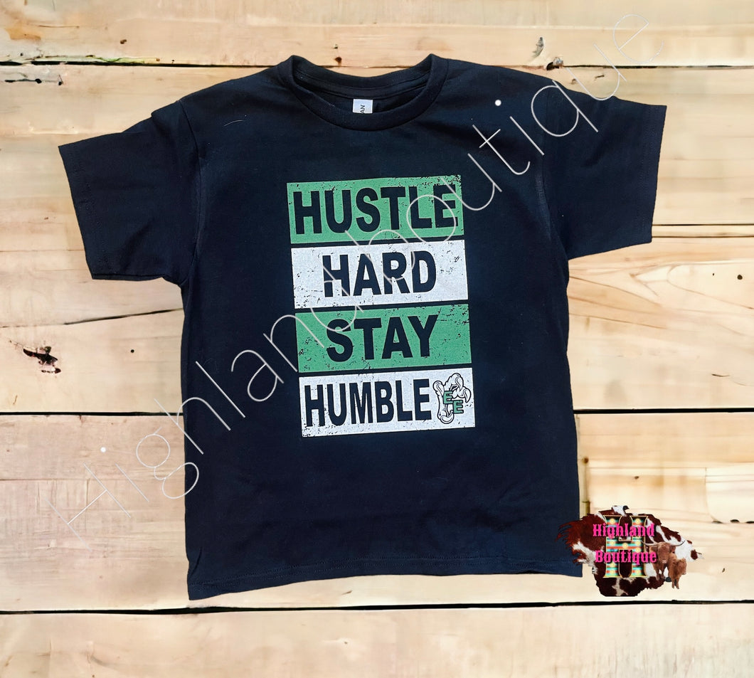 HUSTLE HARD STAY HUMBLE BLACK (PRE-ORDER)