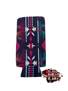 CRAZY AZTEC TALL CAN KOOZIE