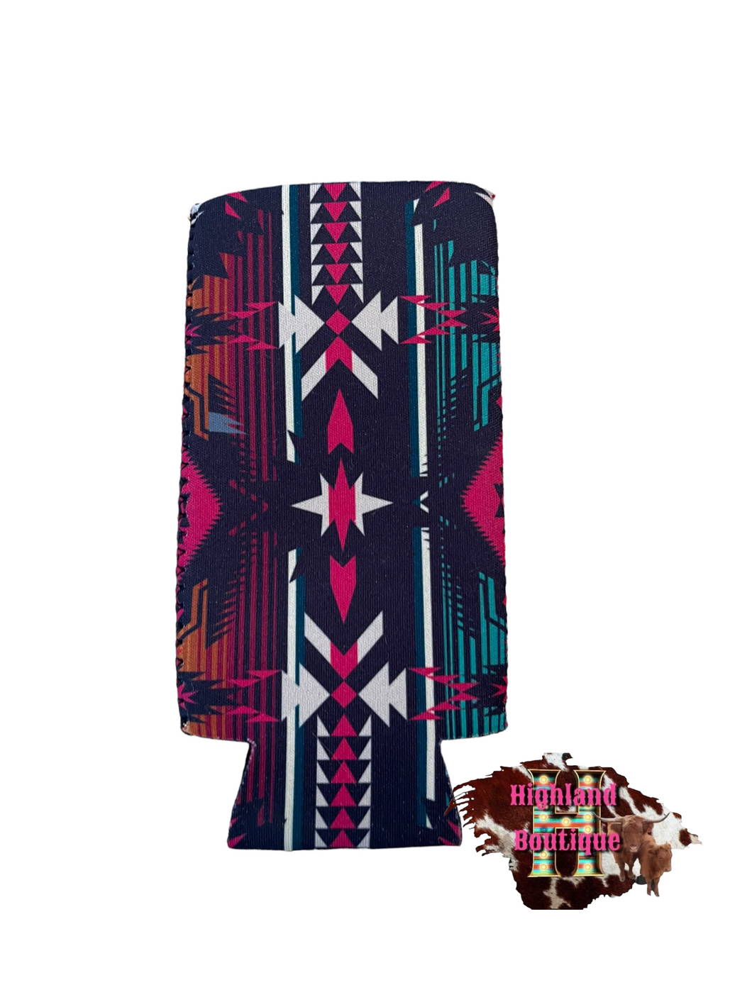 CRAZY AZTEC TALL CAN KOOZIE