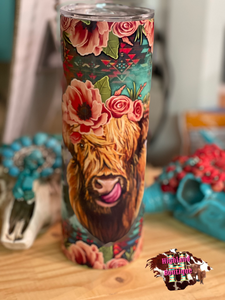 HIGHLAND COW TUMBLER