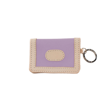 Load image into Gallery viewer, ID WALLET (LILAC COATED CANVAS)