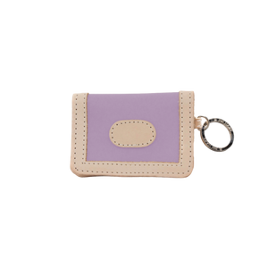 ID WALLET (LILAC COATED CANVAS)