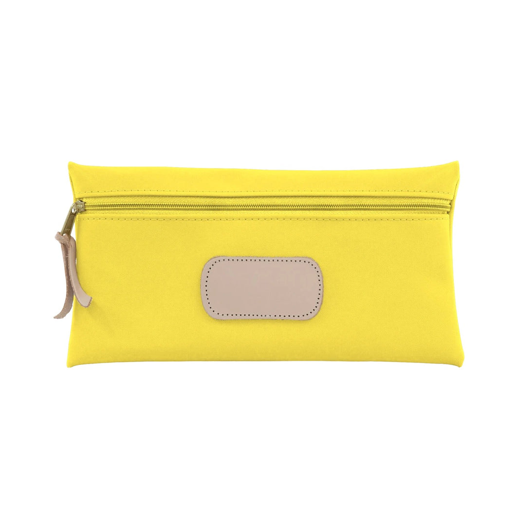 LARGE POUCH (LEMON COATED CANVAS)