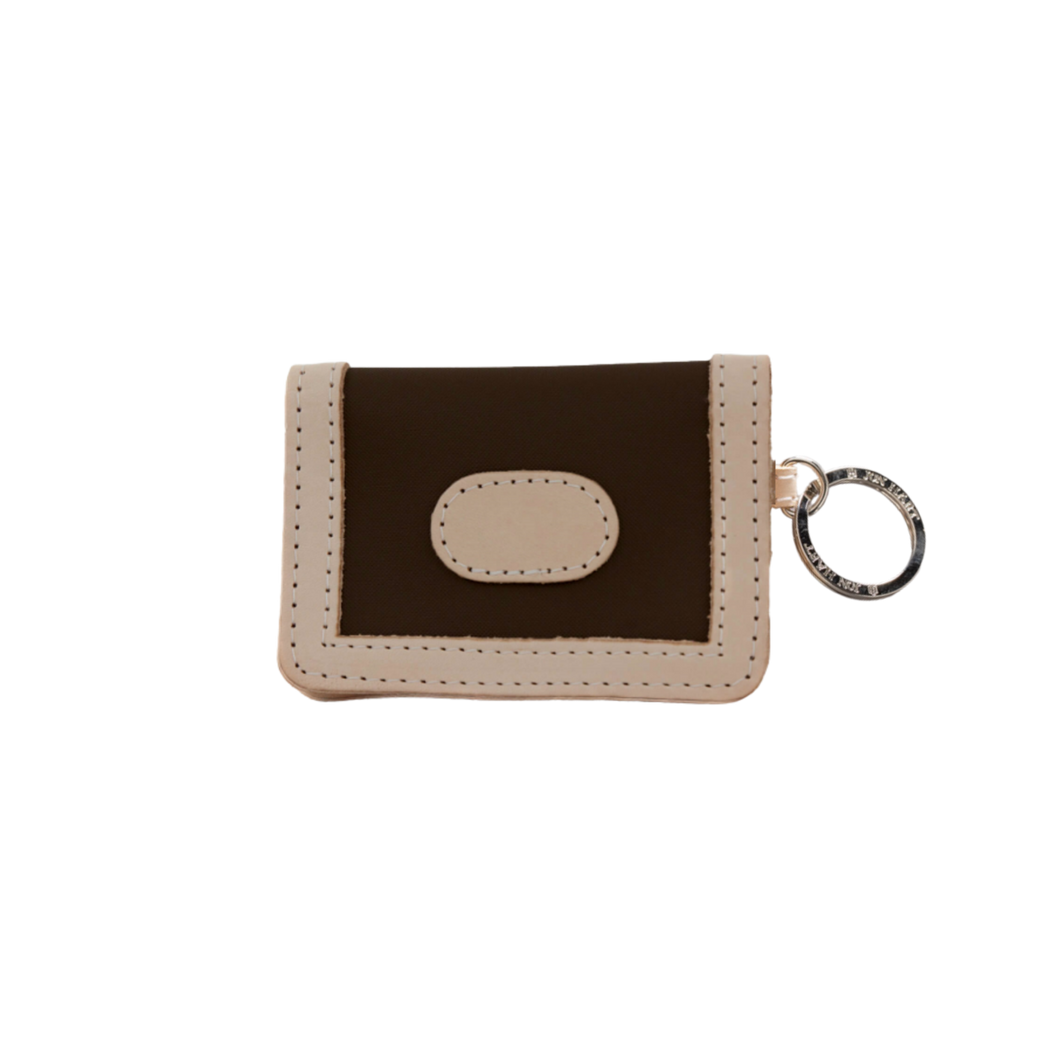 ID WALLET (EXPRESSO COATED CANVAS)