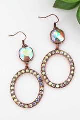 Serenity Falls Coppertone Earrings